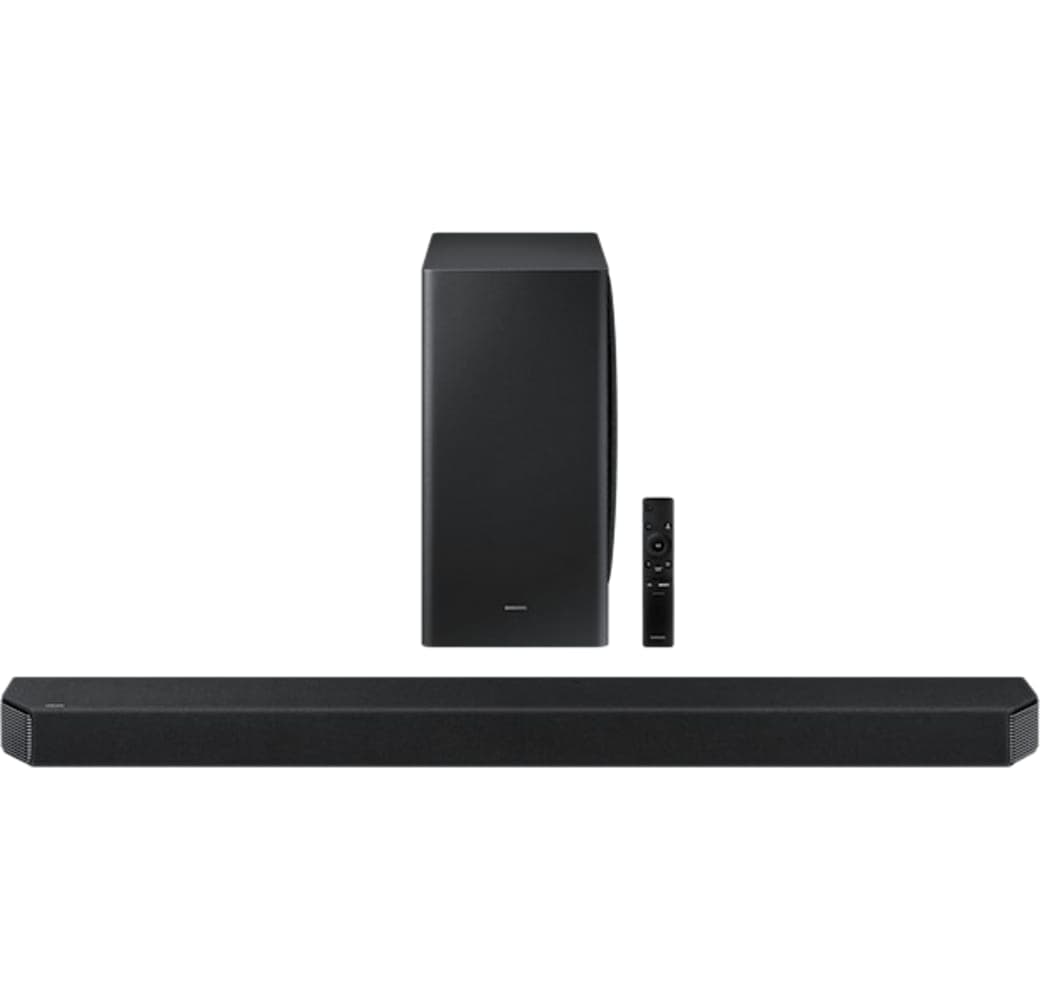 Black Samsung HW-Q900A 7.1.2 Soundbar + Subwoofer.1