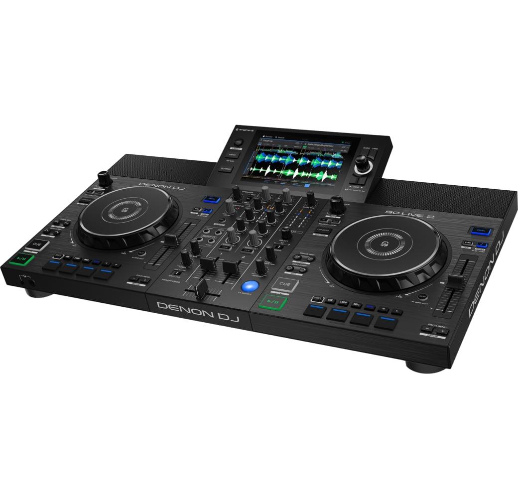Black Denon Dj SC Live 2 DJ Controller.6