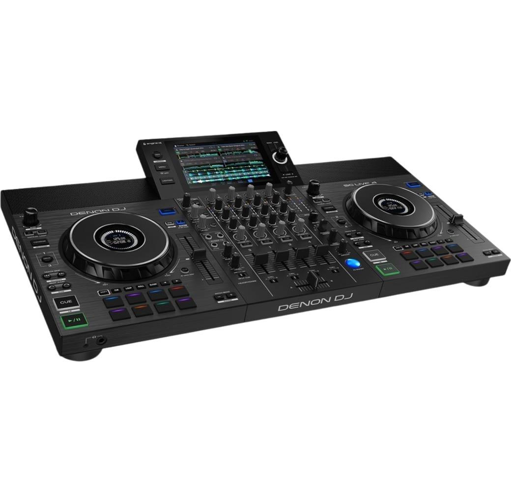Schwarz Denon DJ SC Live 4 DJ Controller.6