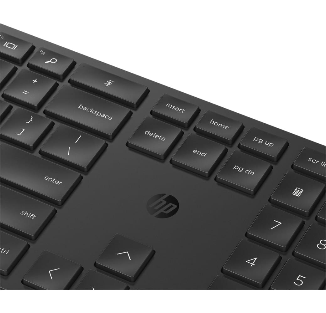 Schwarz HP 650 Wireless-Tastatur und -Maus set.2