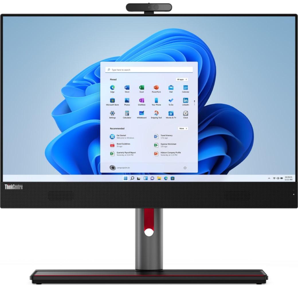 Schwarz Lenovo ThinkCentre M90a Gen 3 Al All-in-One - Intel® Core™ i5-12500H - 16GB - 512GB SSD.1