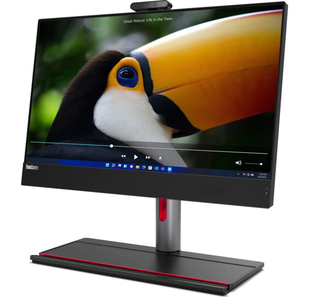 Schwarz Lenovo ThinkCentre M90a Gen 3 Al All-in-One - Intel® Core™ i5-12500H - 16GB - 512GB SSD.2