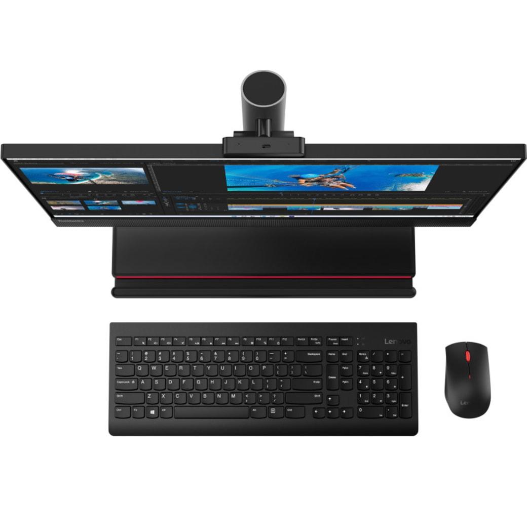 Schwarz Lenovo ThinkCentre M90a Gen 3 Al All-in-One - Intel® Core™ i5-12500H - 16GB - 512GB SSD.6