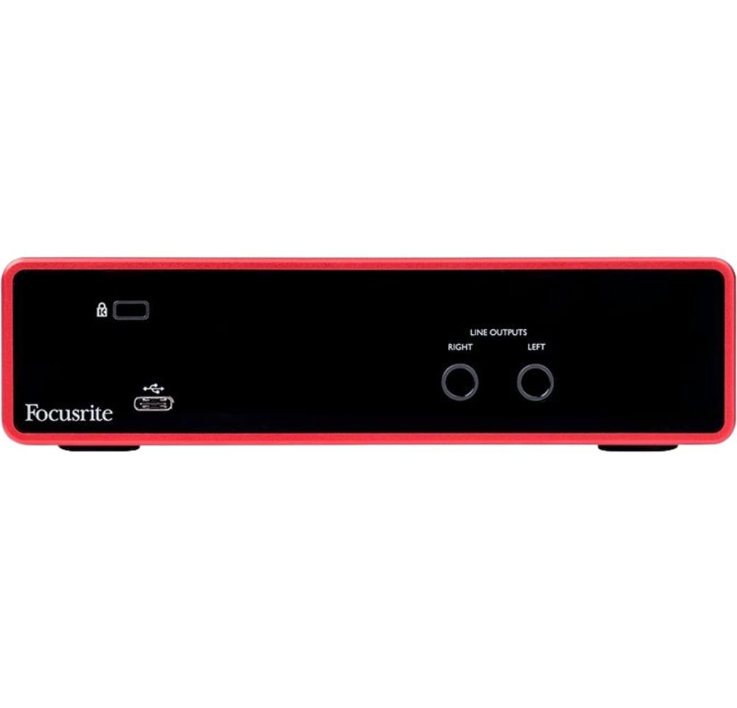 Red / Black Focusrite Scarlett 2I2 (3rd Gen) Audio Interface.3