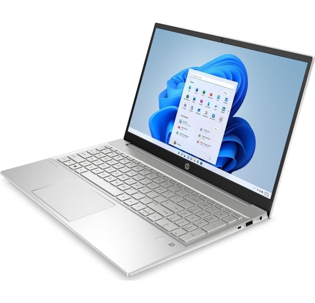 Silver HP Pavilion 15 Laptop - AMD Ryzen™ 5-5625U - 8GB - 256GB SSD.3