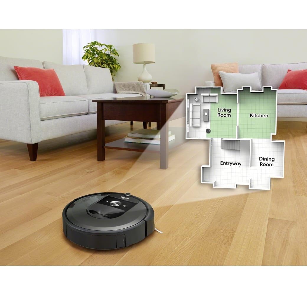Negro iRobot Roomba i7 Robot Aspirador.3