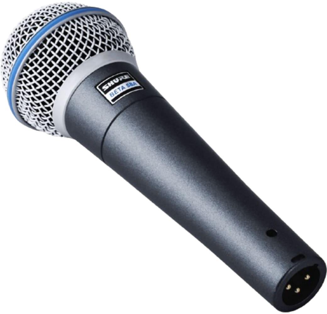 Gris Shure Beta 58A micrófono.2