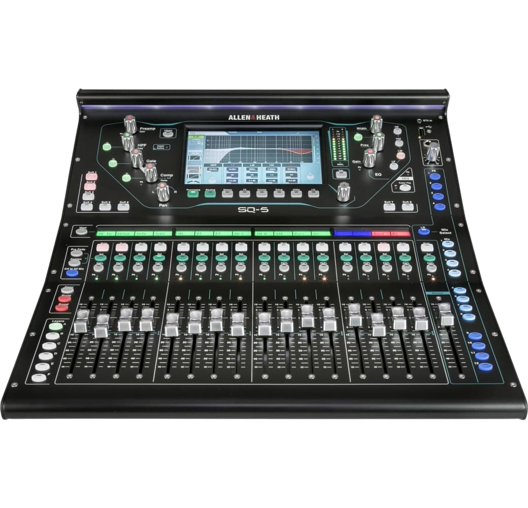 Black Allen & Heath SQ5 Digital Mixer.2