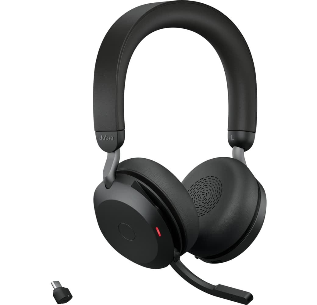 Black Jabra Evolve2 75 UC Office Headphones.1