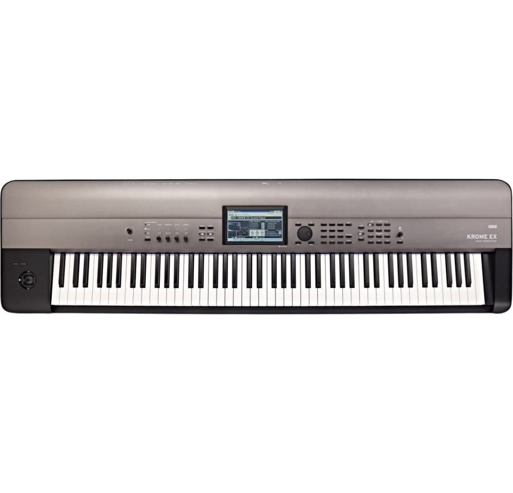Black Korg Krome EX 88 Music Workstation.1