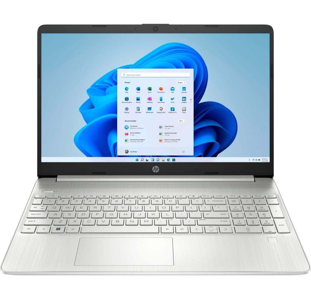 Silver HP 15s-fq4095ns Laptop - Intel® Core™ i7-1195G7 - 8GB - 512GB SSD - Intel® Iris® Xe Graphics.1