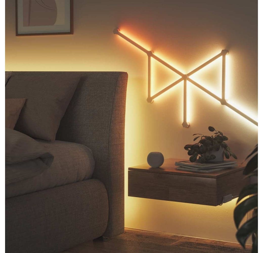 Weiß Nanoleaf Lines Starter Kit - 9 PK.4