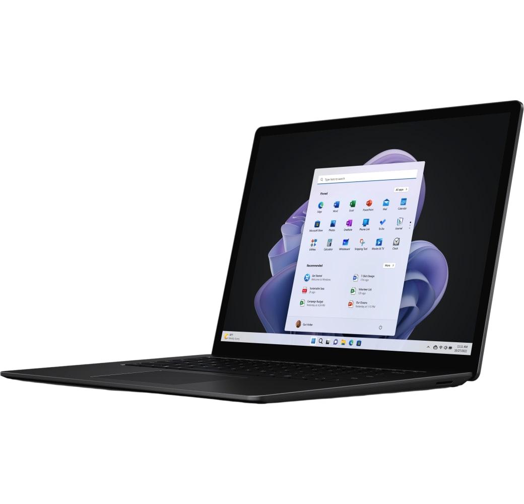 Schwarz Microsoft Surface Laptop 5 13" - Intel® Core™ i5-11300H - 16GB - 256GB SSD - Intel® Iris® Xe Graphics.2