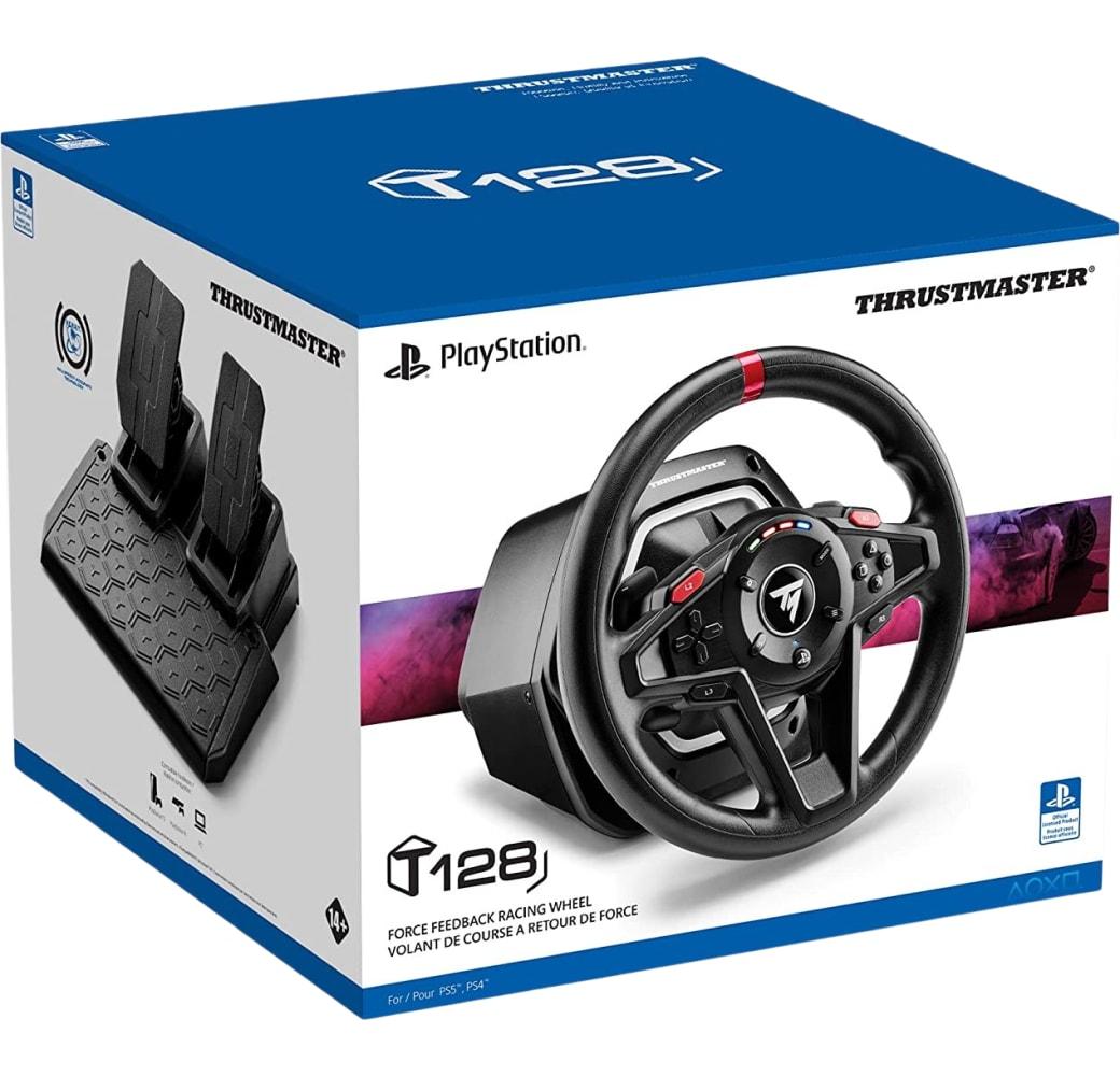 Zwart Stuwmeester T-128 Racing stuurwiel.5
