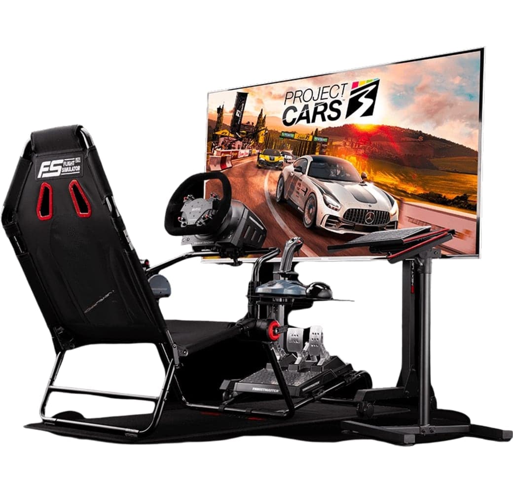 Black Next Level Racing Flight Simulator Lite.6