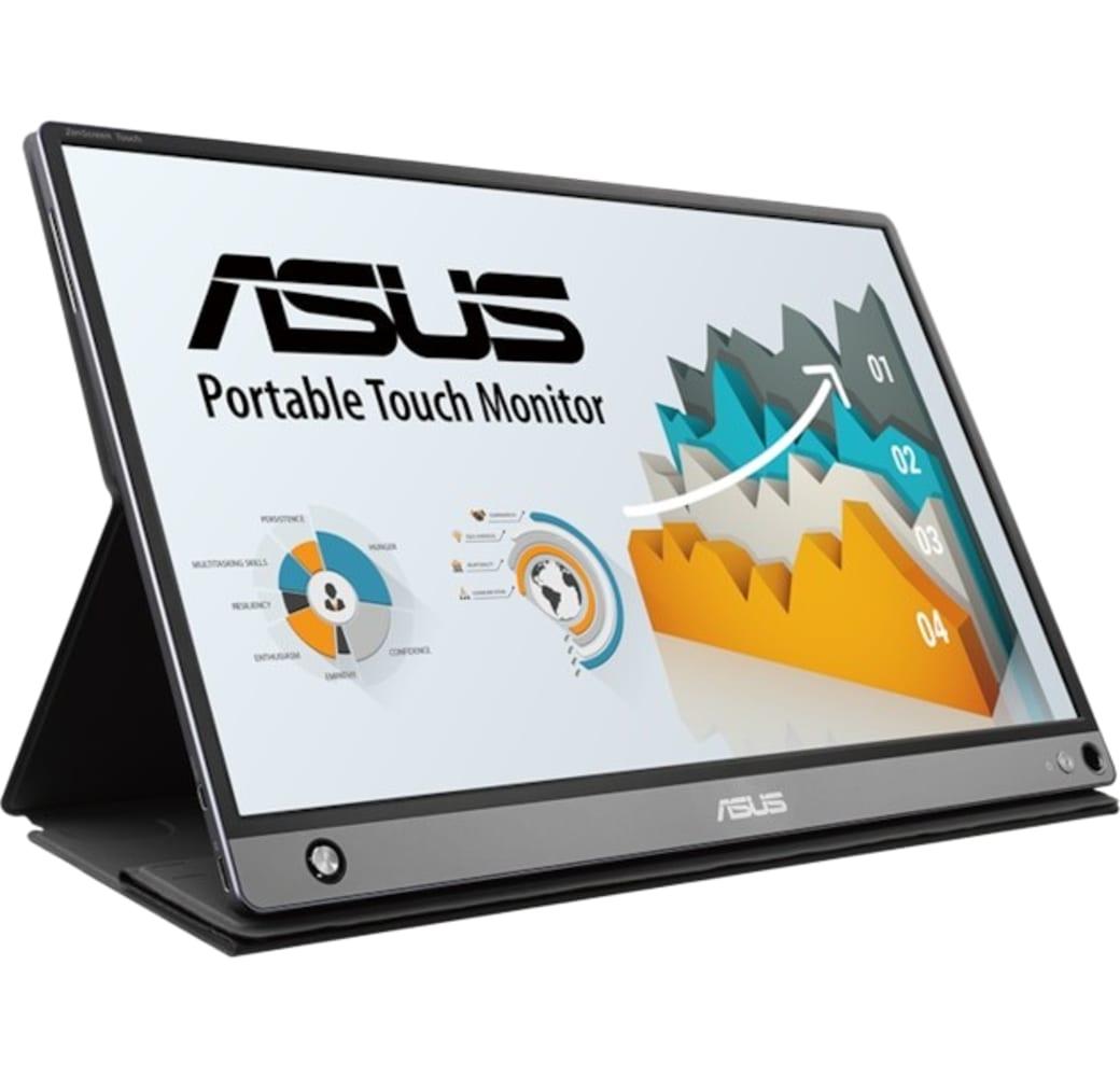 Schwarz Asus - 16" ZenScreen Touch MB16AMT Portable Monitor (SOLD) MB16AMT.1
