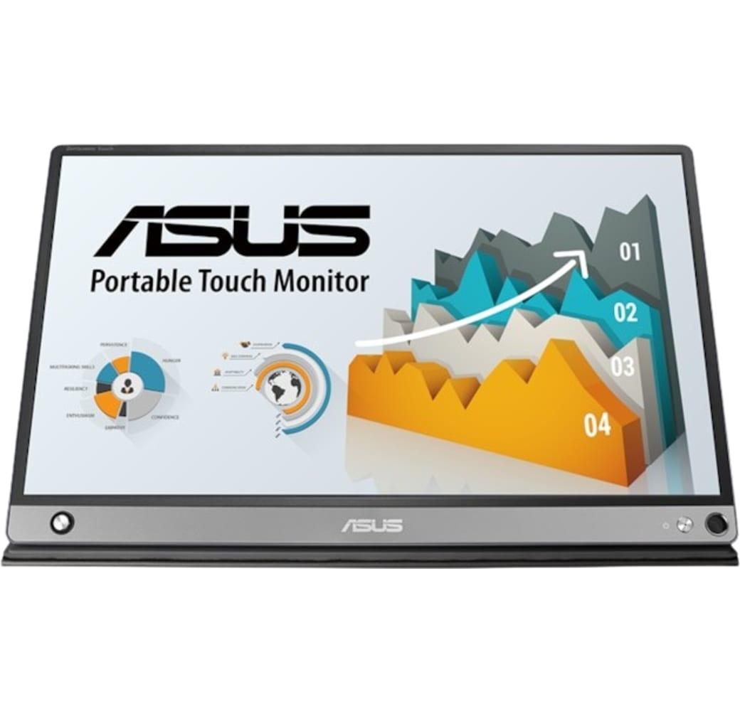 Schwarz Asus - 16" ZenScreen Touch MB16AMT Portable Monitor (SOLD) MB16AMT.2