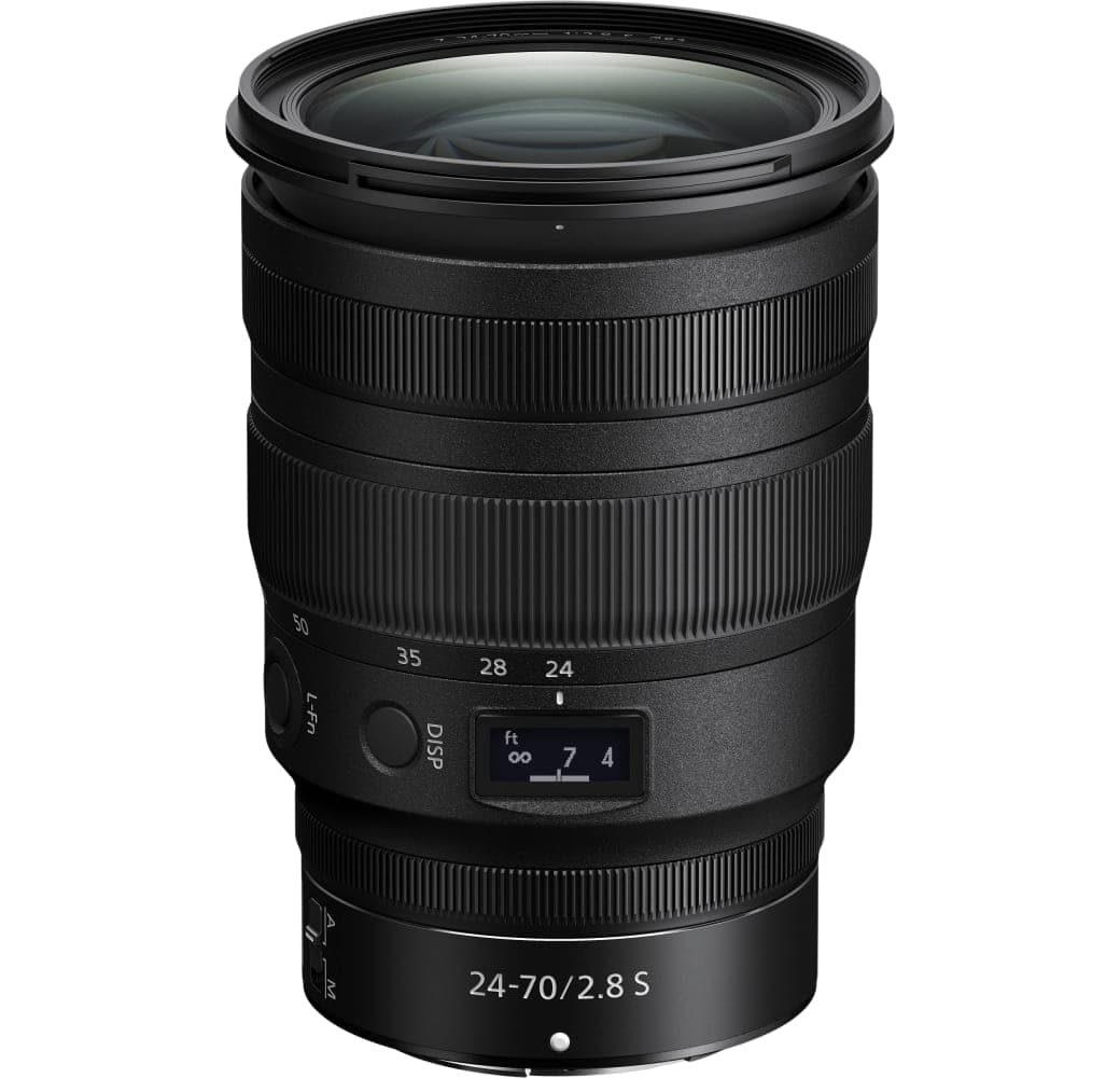 Black Nikon Z 24-70mm f/2.8 S.1