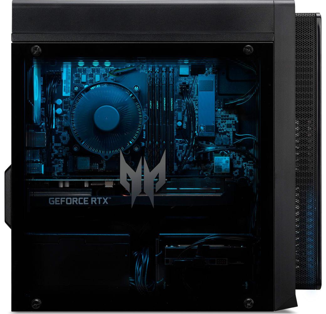 Black Acer Predator Orion 3000 PO3-640 Gaming Desktop - Intel® Core™ i7-12700F - 32GB - 1TB SSD - NVIDIA® GeForce® RTX 3070.4
