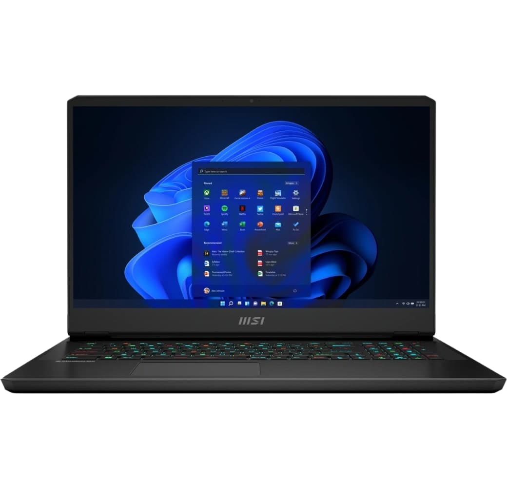 Schwarz MSI Vector GP76 12UH-648NL Gaming Notebook - Intel® Core™ i7-12700H - 16GB - 1TB SSD - NVIDIA® GeForce® RTX 3080 (8GB).2