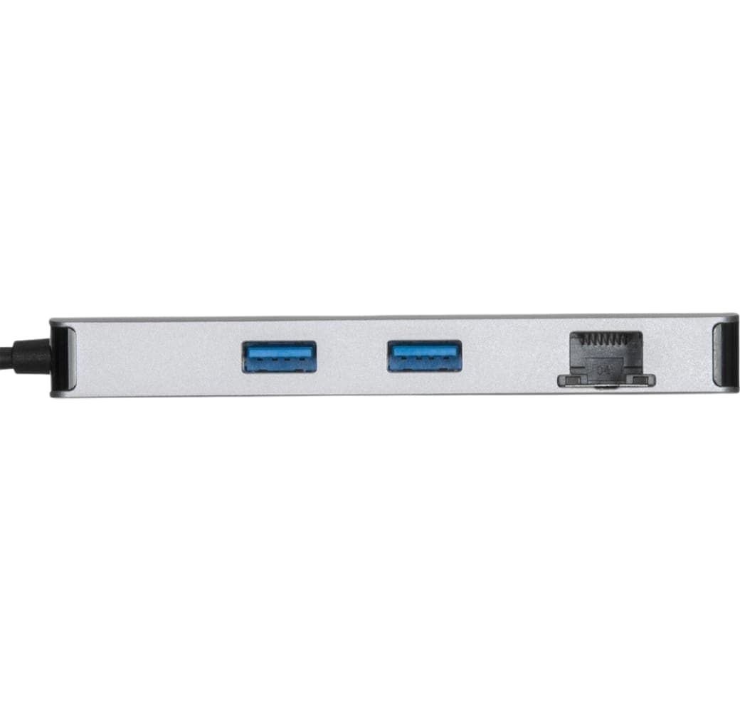 Silver Docking Targus USB-C Universal Dual HDMI 4K with 100W Power Delivery Pass-Thru.4
