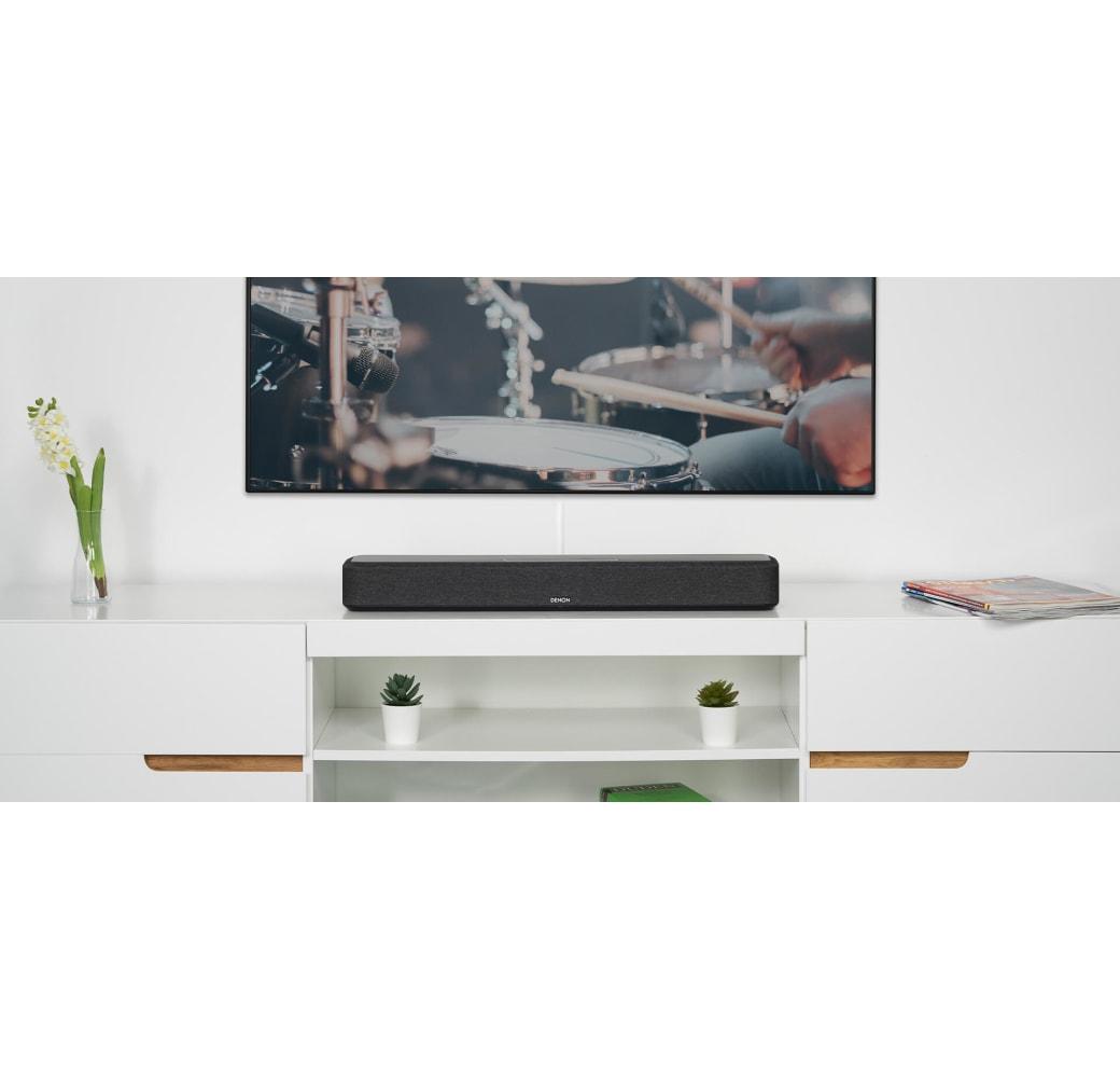 Black Denon Home 550 Soundbar.4