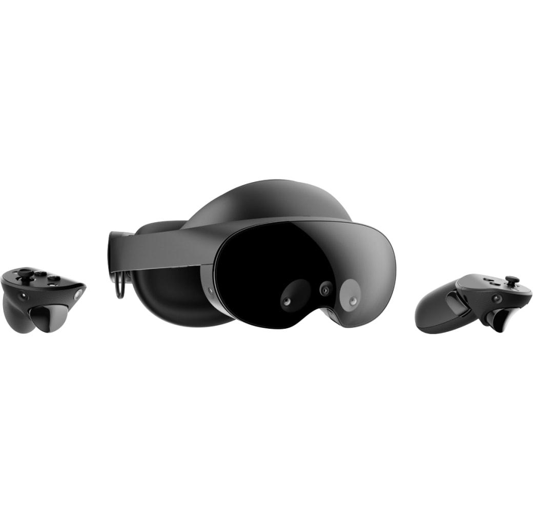Schwarz Meta Quest Pro VR Brille.1