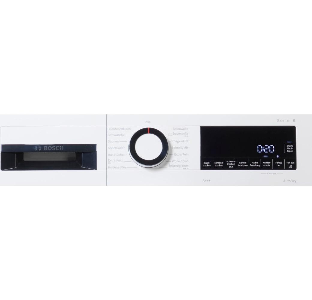 White Bosch Serie 6 WQG233D20 Heat Pump Tumble Dryer.3