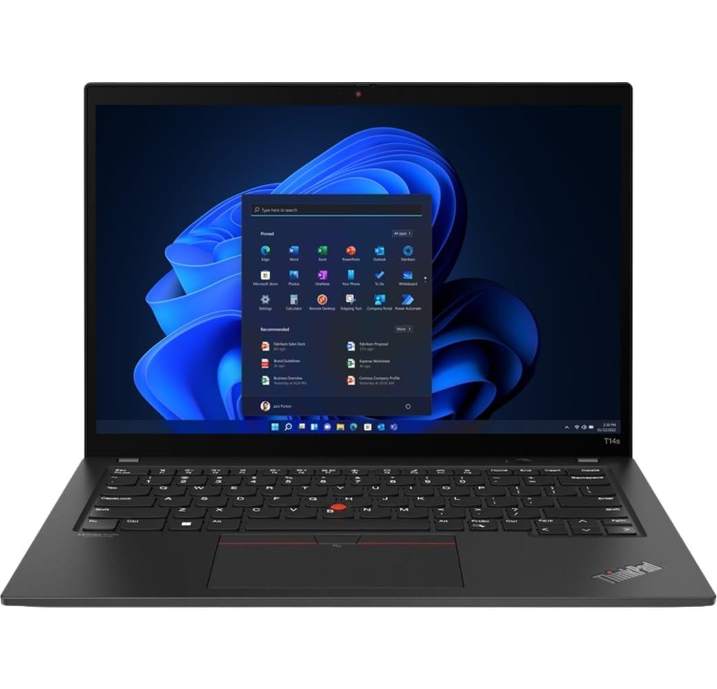 Black Lenovo ThinkPad T14s Gen 3 Laptop - Intel® Core™ i7-1260P - 16GB - 512GB SSD.1