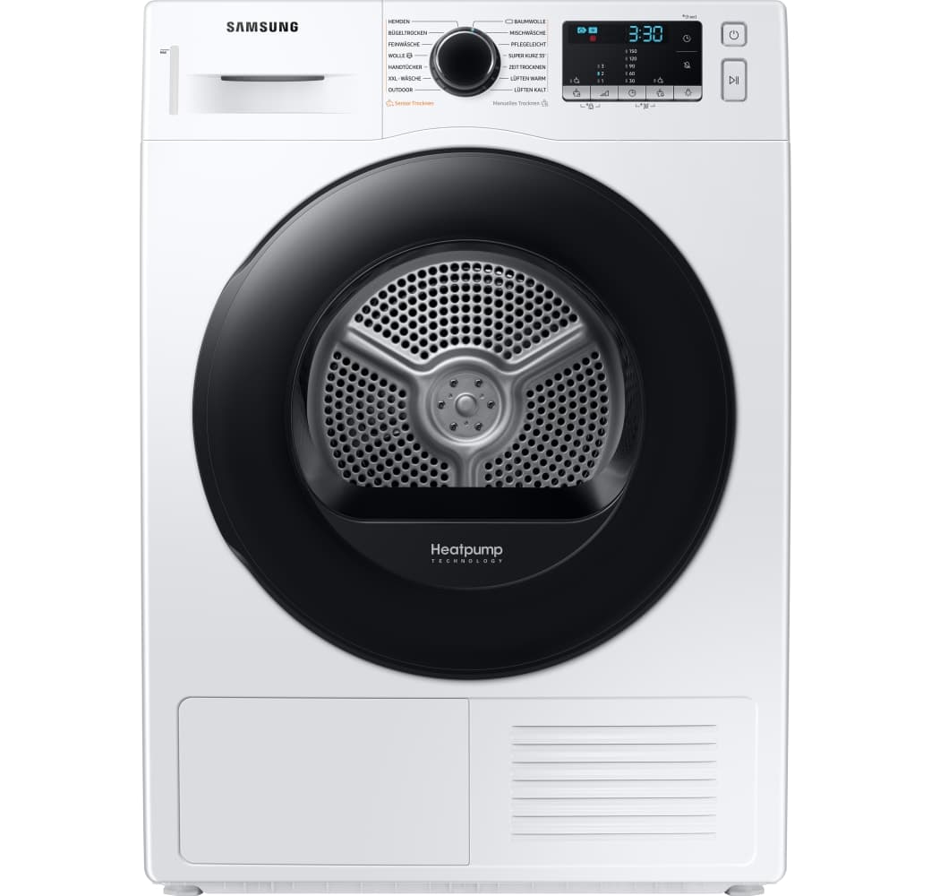 Weiß Samsung DV9ETA040AE Wärmepumpentrockner.1