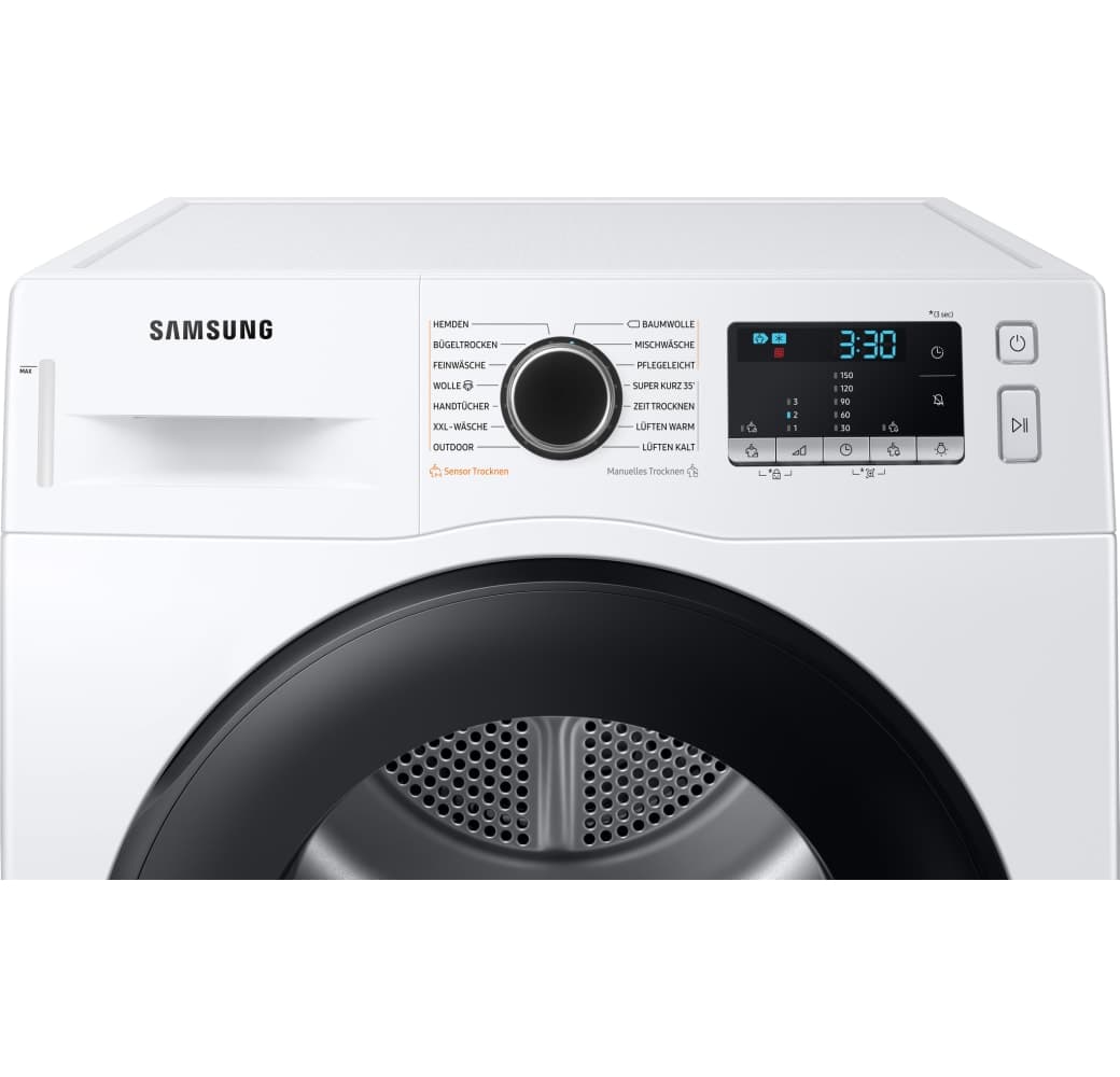 Weiß Samsung DV9ETA040AE Wärmepumpentrockner.2