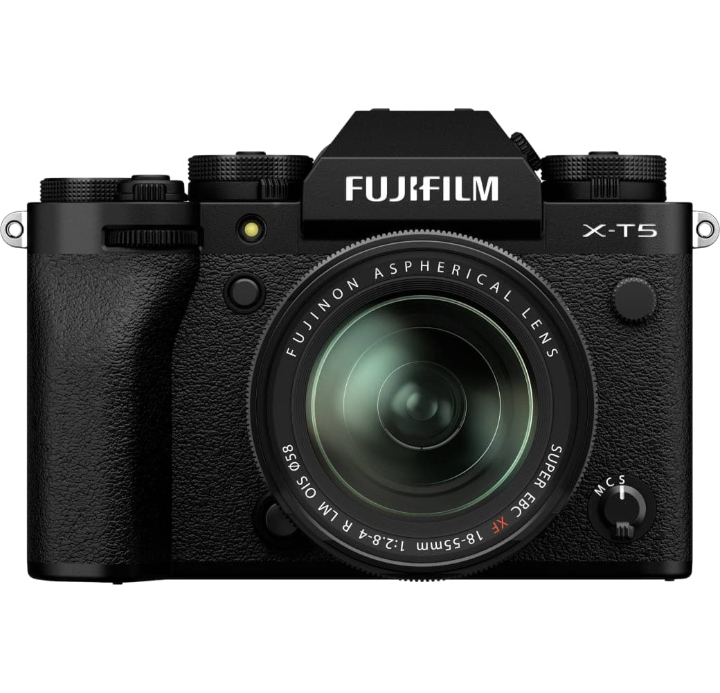 Black Fujifilm X-T5 Camera Kit with XF 18-55mm f/2.8-4 R LM OIS Lens.2
