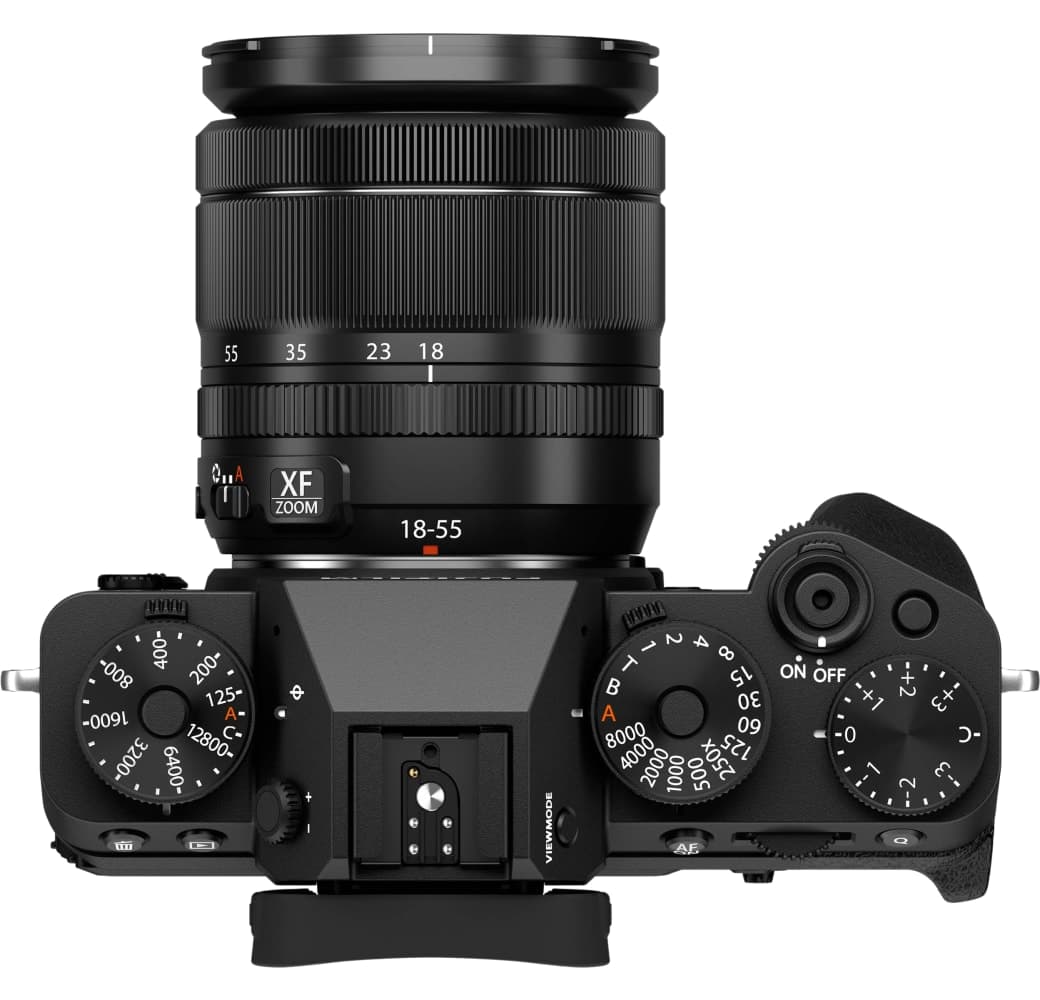 Black Fujifilm X-T5 Camera Kit with XF 18-55mm f/2.8-4 R LM OIS Lens.3