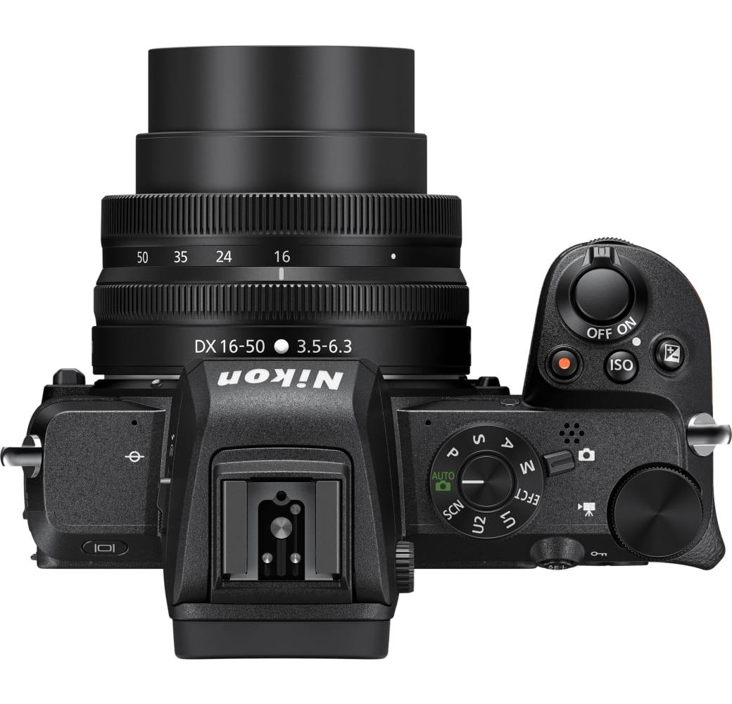 Black Nikon Z50 Camera Kit with Nikkor Z DX 16-50mm f/3.5-6.3 VR + Nikkor Z DX 50-250mm f/4.5-6.3 VR Lens.6