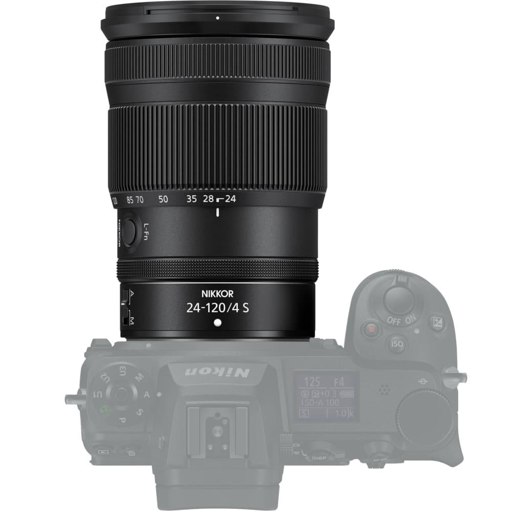 Black Nikon Z 24-120mm f4 S.4