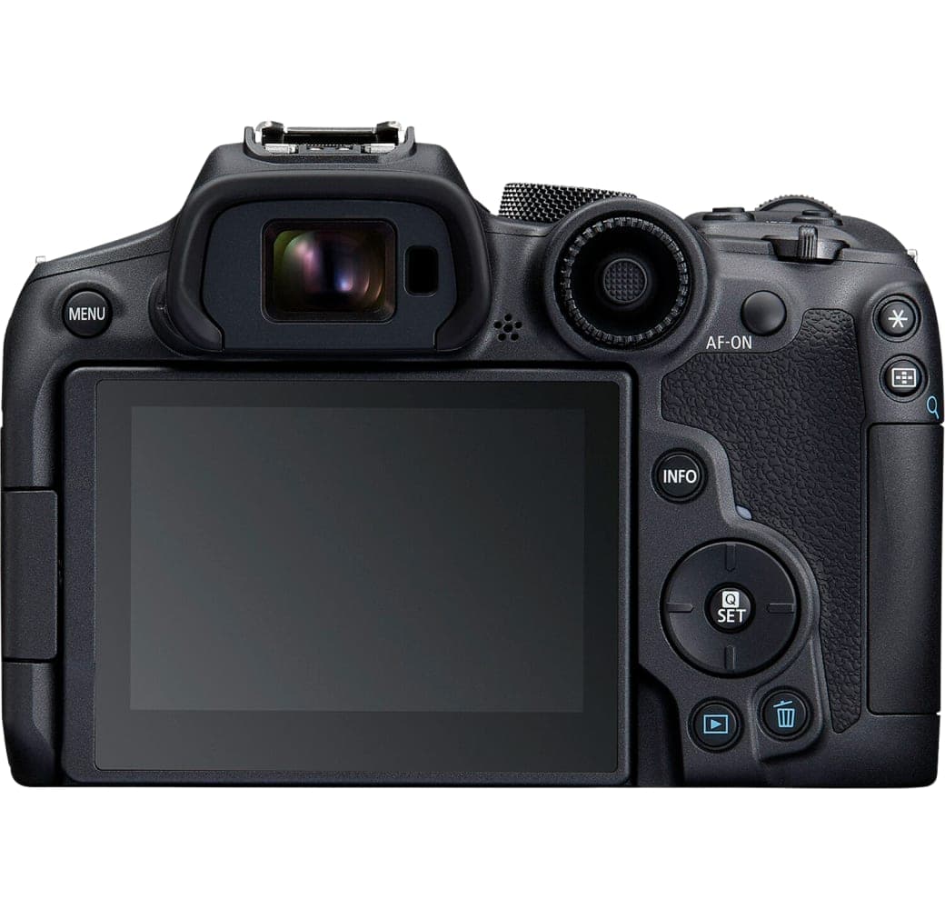 Schwarz Canon EOS R7 Systemkamera, mit Objektiv RF-S 18-150mm f/3.5-6.3 IS STM.2