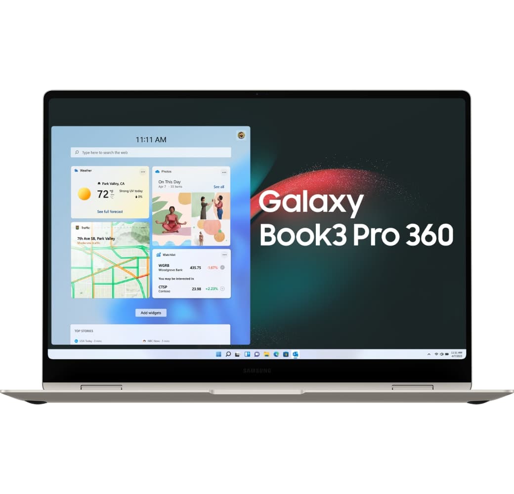 Beige Samsung Galaxy Book 3 Pro 360 Laptop - Intel® Core™ i7-1360P - 16 GB - 512 GB SSD - Intel® Iris® Xe Grafik - Deutsch (QWERTZ).1