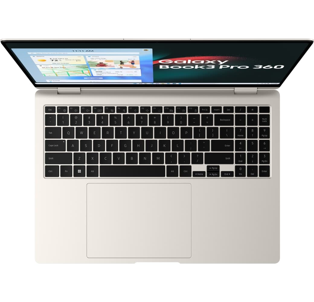 Beige Samsung Galaxy Book 3 Pro 360 Laptop - Intel® Core™ i7-1360P - 16 GB - 512 GB SSD - Intel® Iris® Xe Grafik - Deutsch (QWERTZ).2