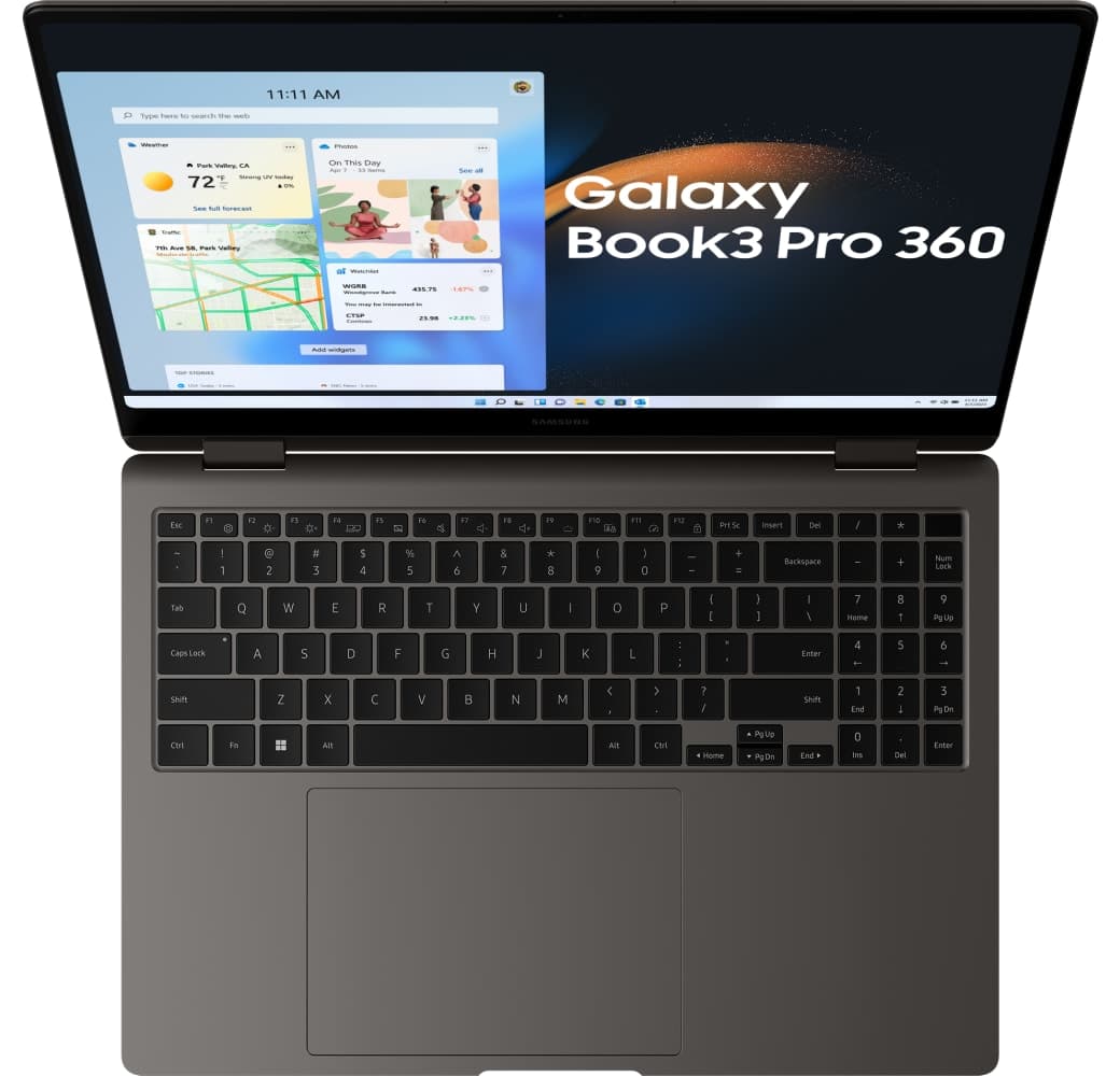 Graphit Samsung Galaxy Book 3 Pro 360 Laptop - Intel® Core™ i5-1340P - 8 GB - 512 GB SSD - Intel® Iris® Xe Grafik - Deutsch (QWERTZ).2
