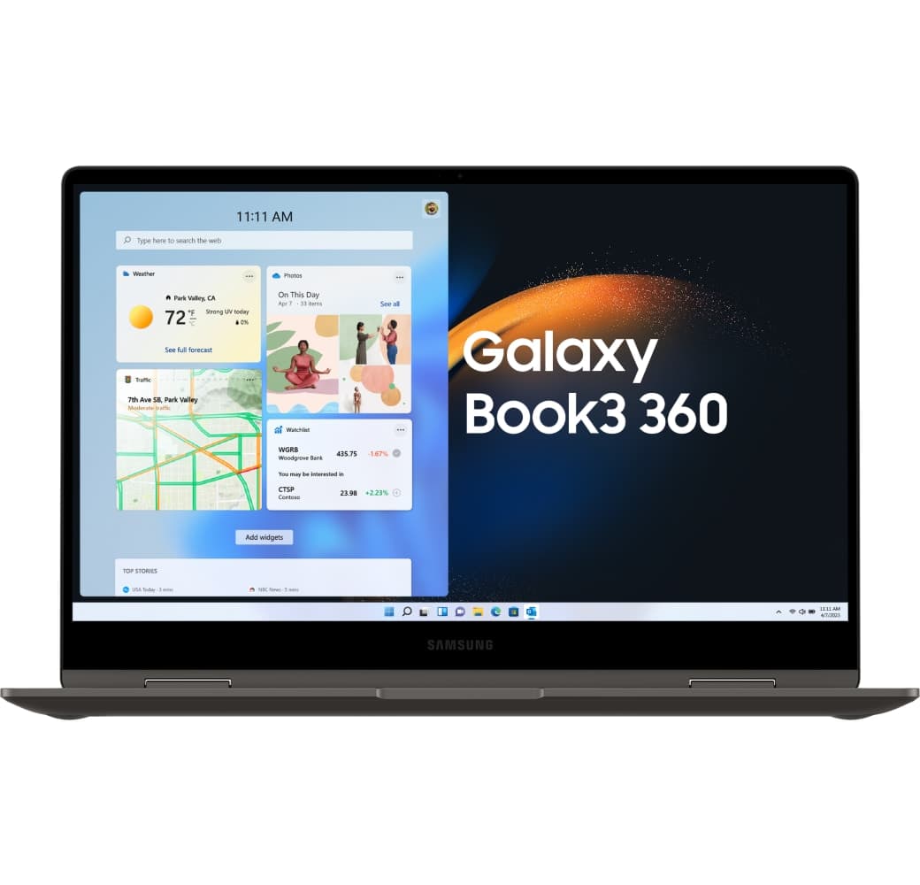 Graphit Samsung Galaxy Book 3 360 Laptop - Intel® Core™ i5-1340P - 8 GB - 512 GB SSD - Intel® Iris® Xe Grafik - Deutsch (QWERTZ).1
