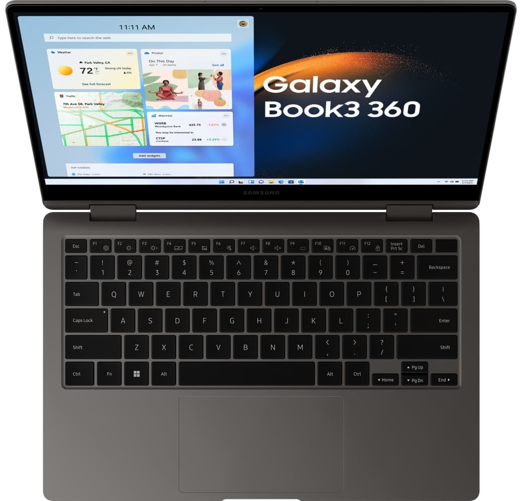 Graphit Samsung Galaxy Book 3 360 Laptop - Intel® Core™ i5-1340P - 8 GB - 512 GB SSD - Intel® Iris® Xe Grafik - Deutsch (QWERTZ).2