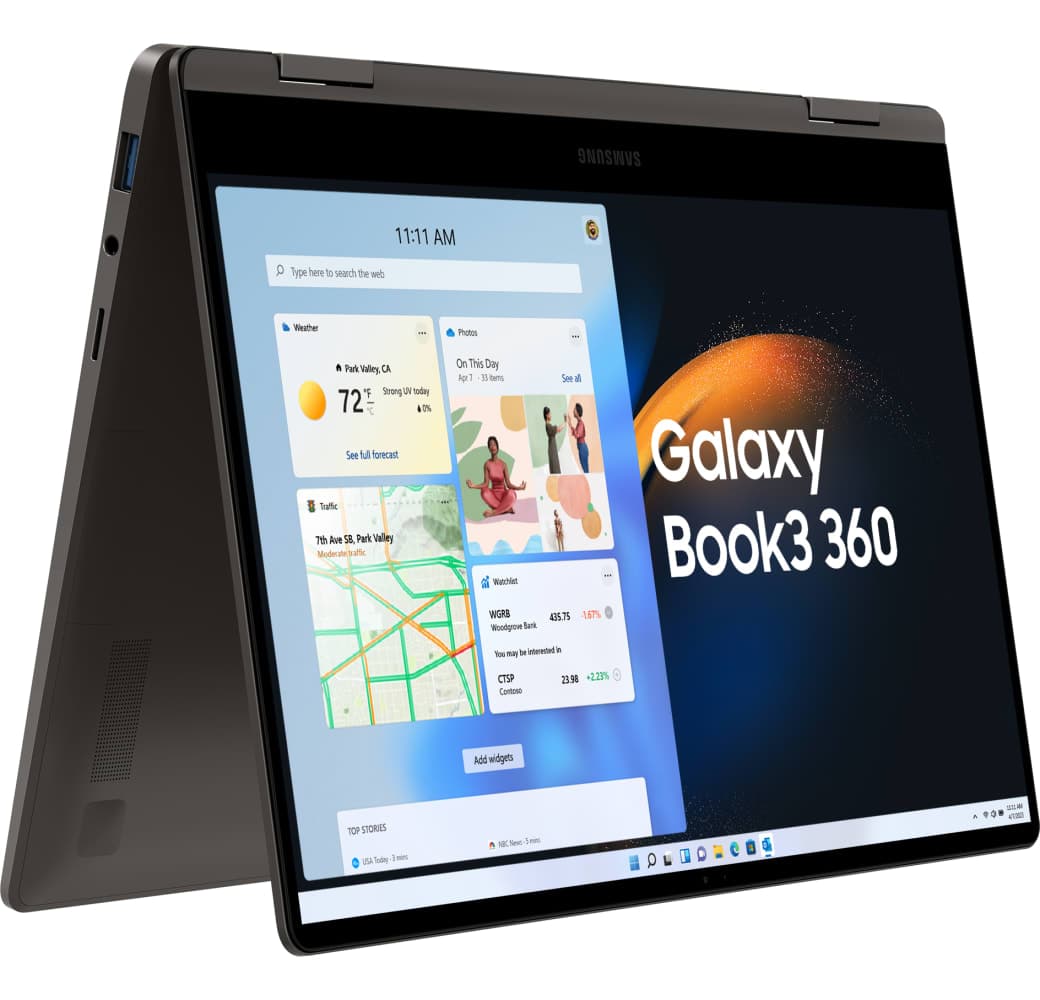 Graphit Samsung Galaxy Book 3 360 Laptop - Intel® Core™ i5-1340P - 8 GB - 512 GB SSD - Intel® Iris® Xe Grafik - Deutsch (QWERTZ).3