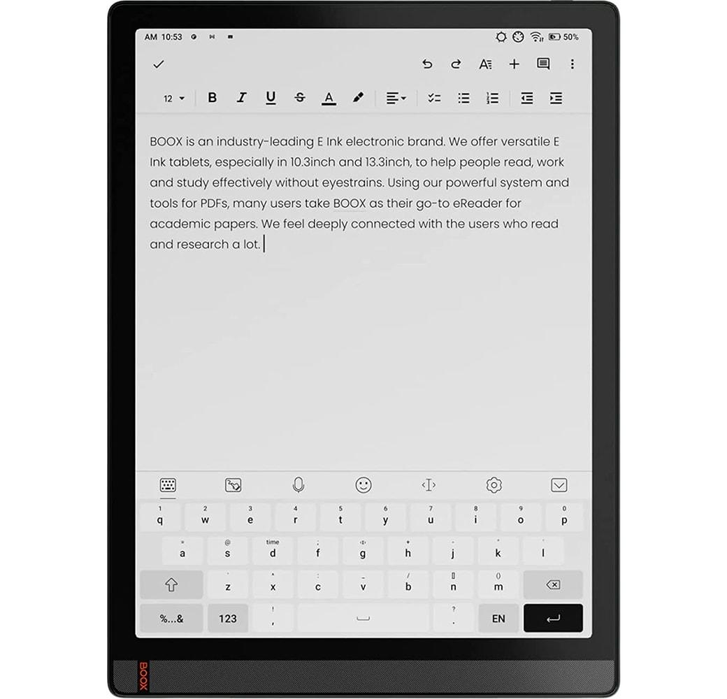 Green Boox Tab X E-Reader - 13.3" - 128GB.3