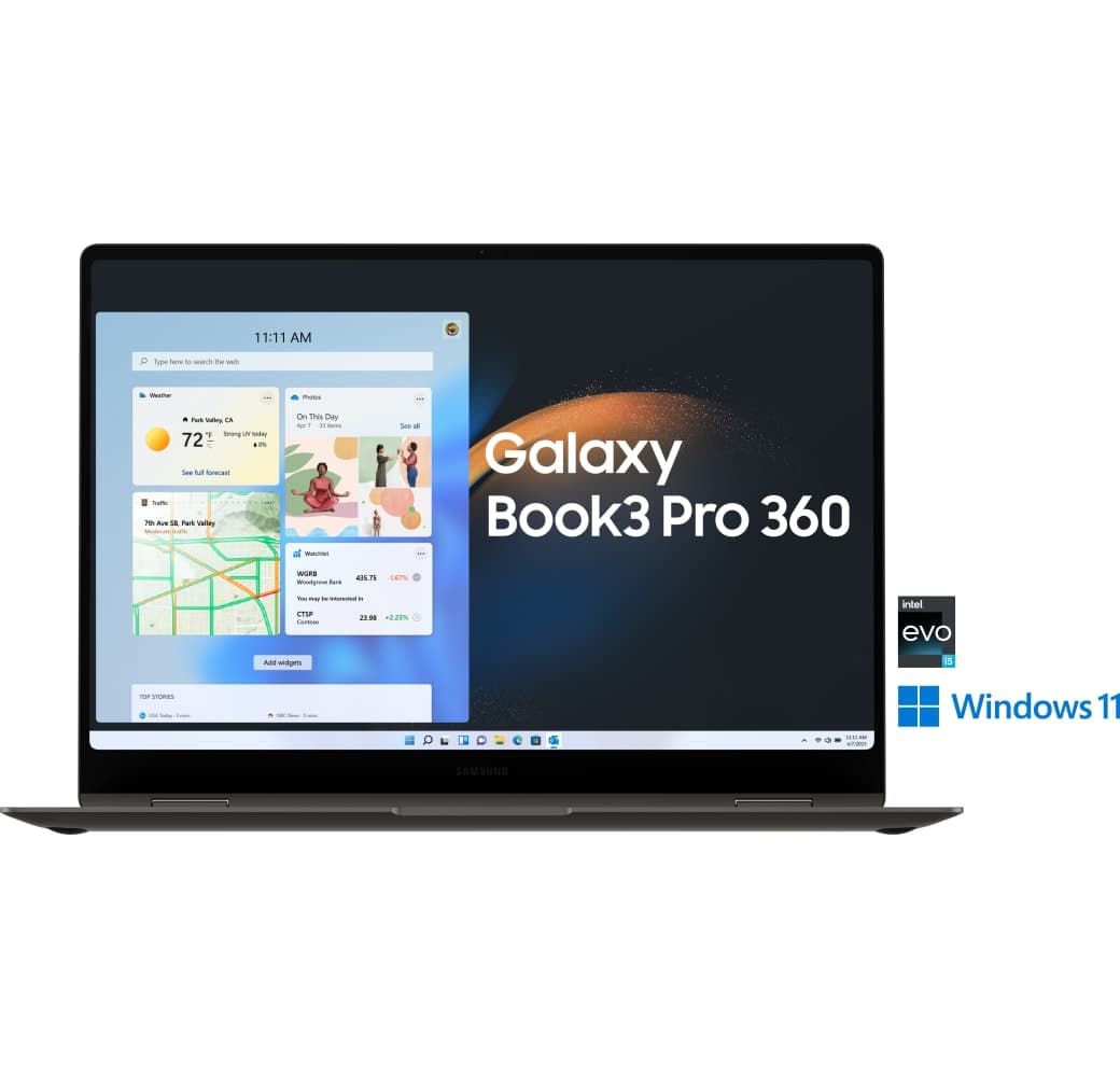 Graphit Samsung Galaxy Book 3 Pro 360 Laptop - Intel® Core™ i5-1340P - 8 GB - 512 GB SSD - Intel® Iris® Xe Grafik - Deutsch (QWERTZ).1