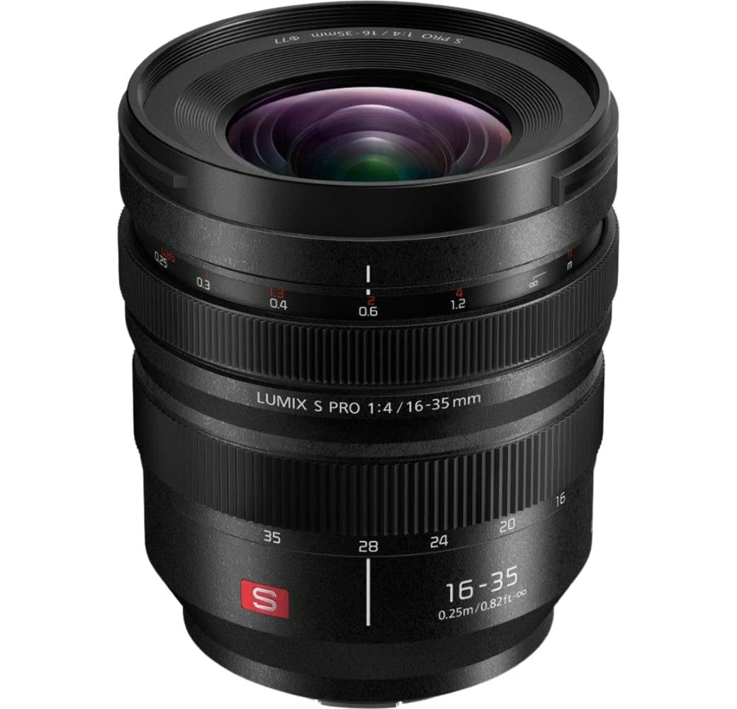 Schwarz Panasonic Lumix S Pro 16-35mm F4, L-Mount.1