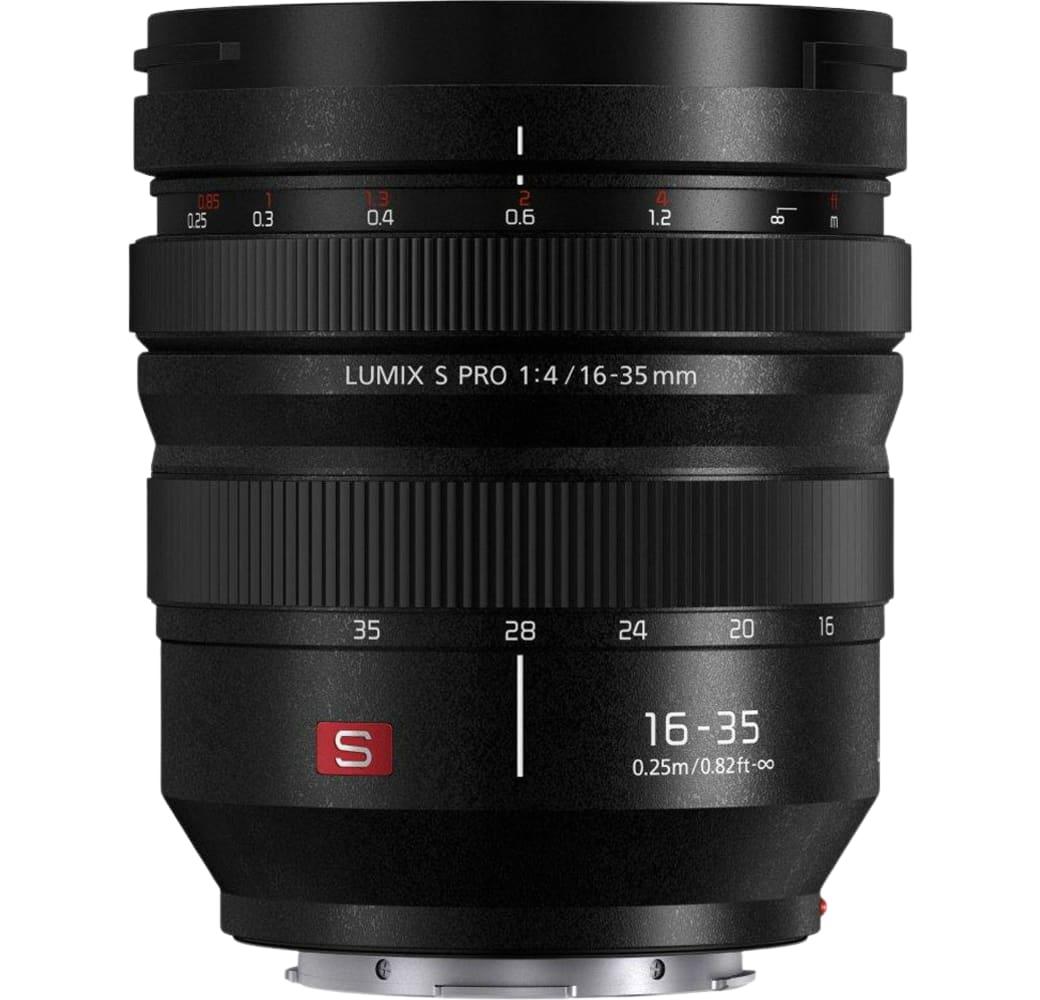 Schwarz Panasonic Lumix S Pro 16-35mm F4, L-Mount.3