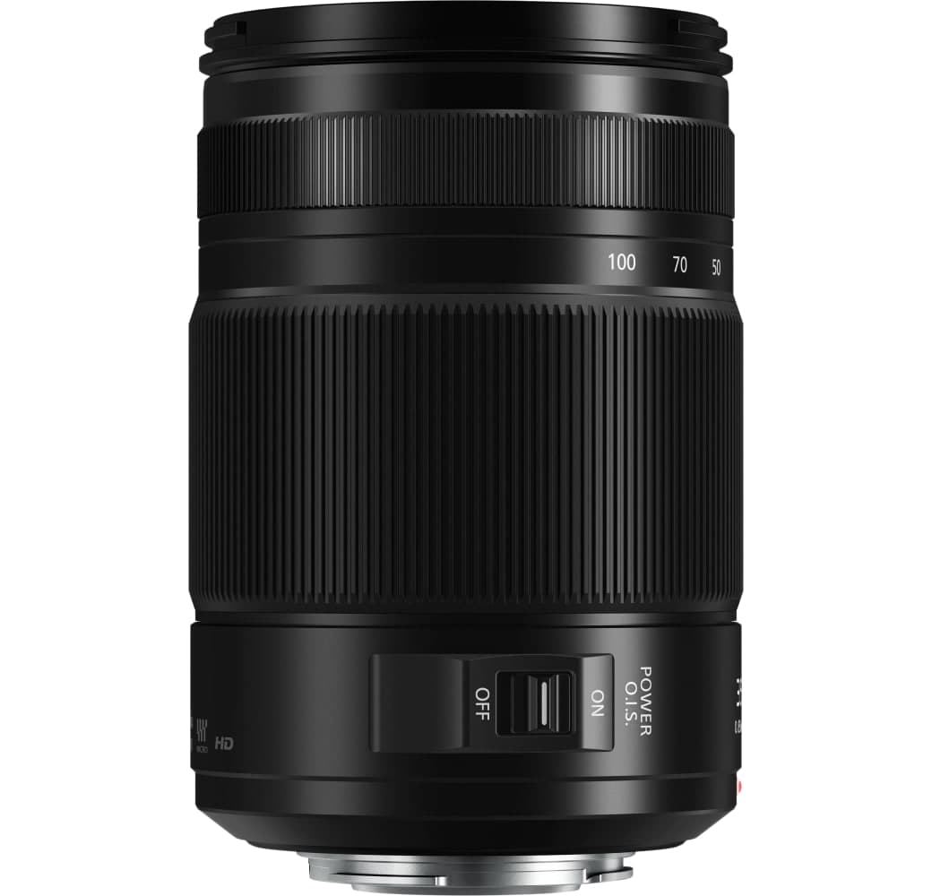 Black Panasonic AF 35-100mm F2.8 Power OIS M4/3 mount.3