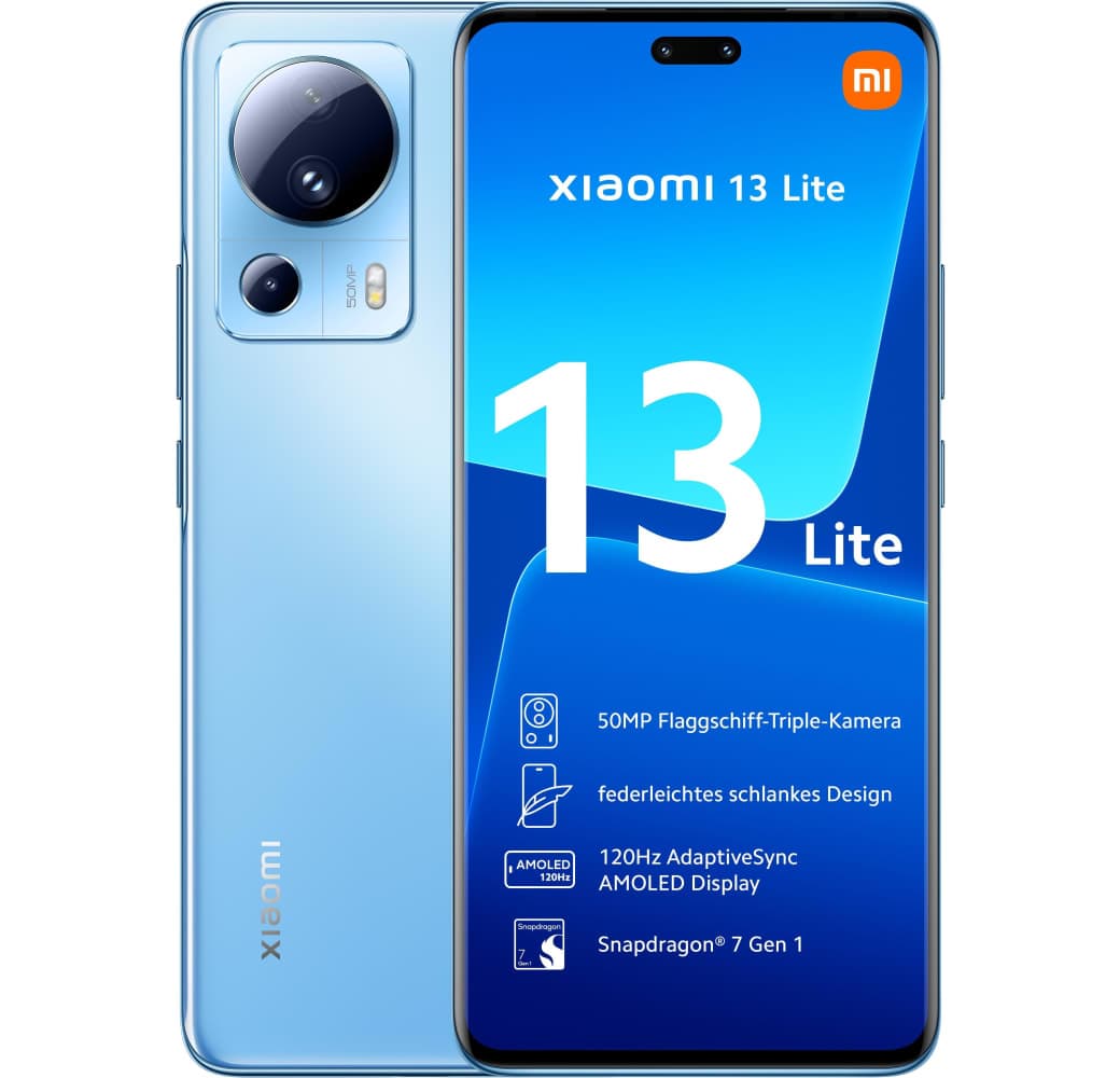Blau Xiaomi 13 Lite Smartphone - 128GB - Dual SIM.1