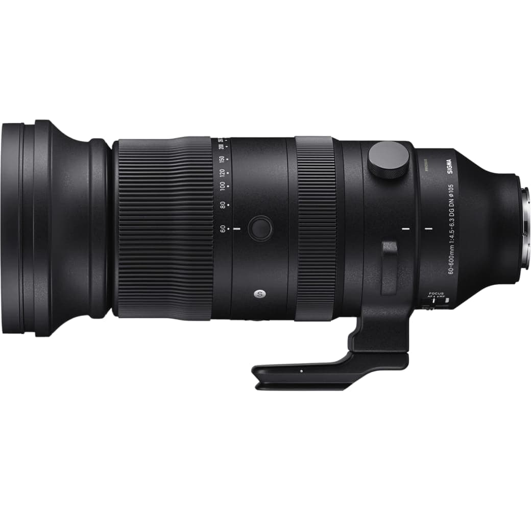 Black Sigma Sports 60-600mm 4.5-6.3 DG DN OS Sony FE mount.2
