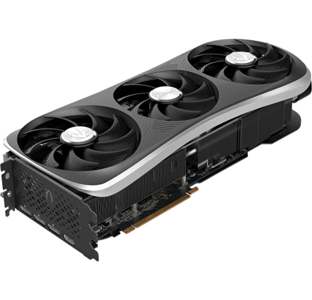 Schwarz Zotac GeForce RTX 4090 Trinity OC Triple Fan Grafikkarte.4